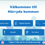 Härryda kommun i Sverige med Procon Digital KommuneGuide