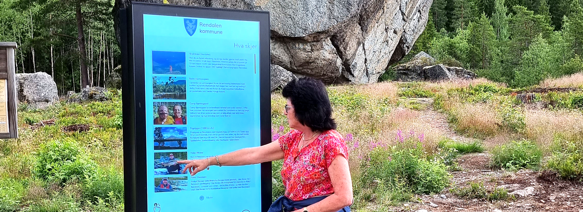 Procon DigitalTurist gir spennende informasjon til besøkende og innbyggere i Rendalen